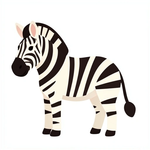 African Savanna Zebra