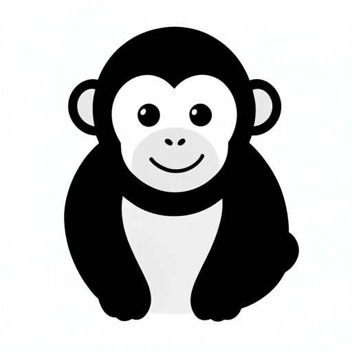Black and White Colobus Monkey