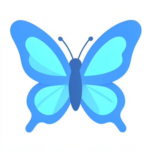 Blue Morpho Butterfly