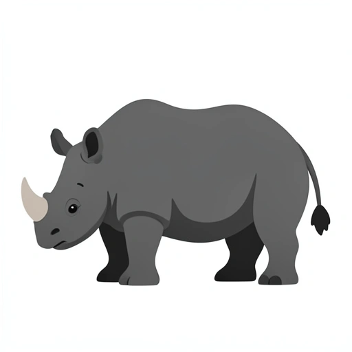 Eastern Black Rhinoceros