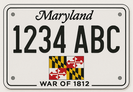 Maryland license plate